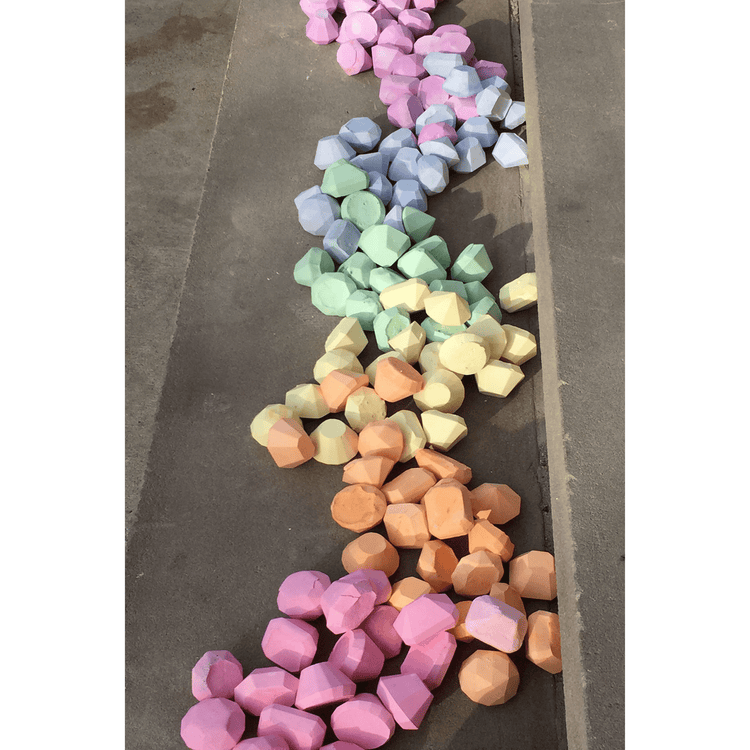 Gemstone Sidewalk Chalk
