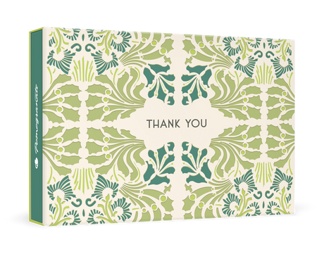 Louis Sullivan Boxed Thank You Notes Front View