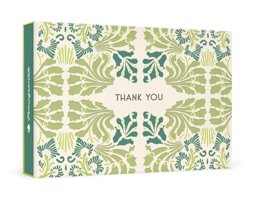 Louis Sullivan Boxed Thank You Notes Front View