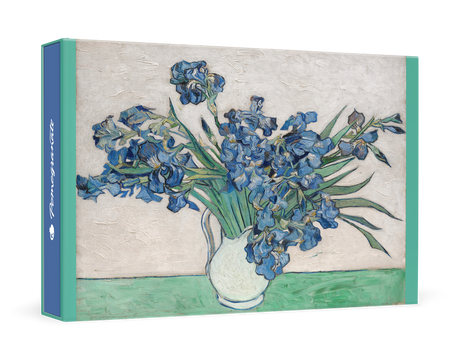 Vincent van Gogh: Irises Boxed Thank You Notes Front View