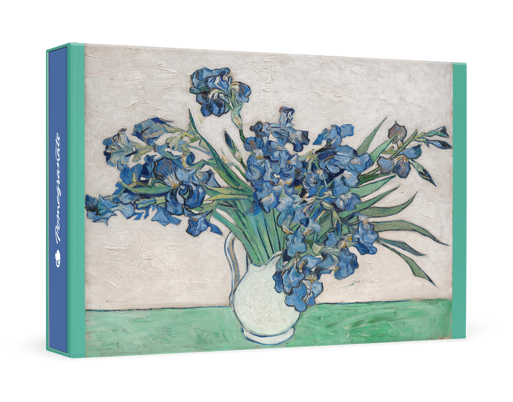Vincent van Gogh: Irises Boxed Thank You Notes Front View