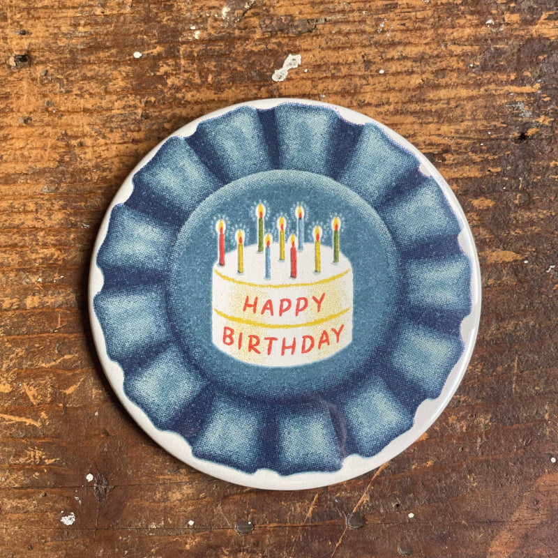 Vintage Style Fun Birthday Button Party Favor