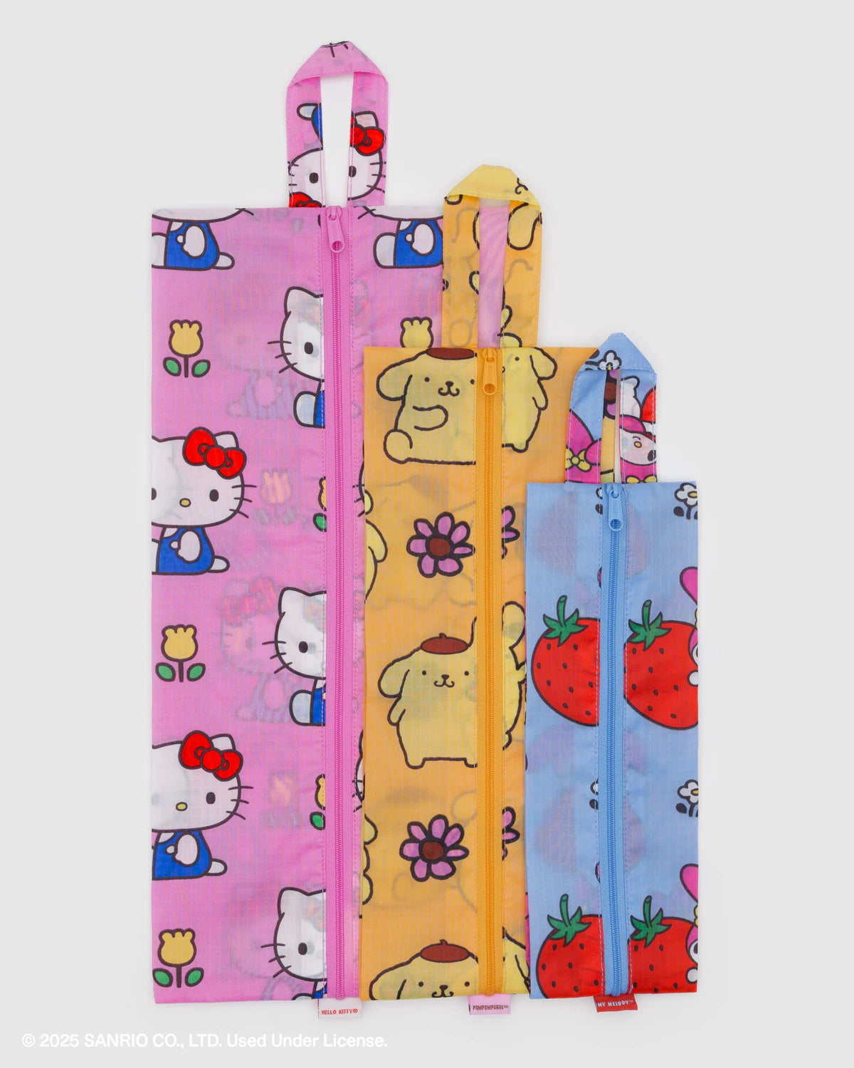 3D Zip Packing Set - Hello Kitty & Friends Florals - Hello World Modern Mercantile