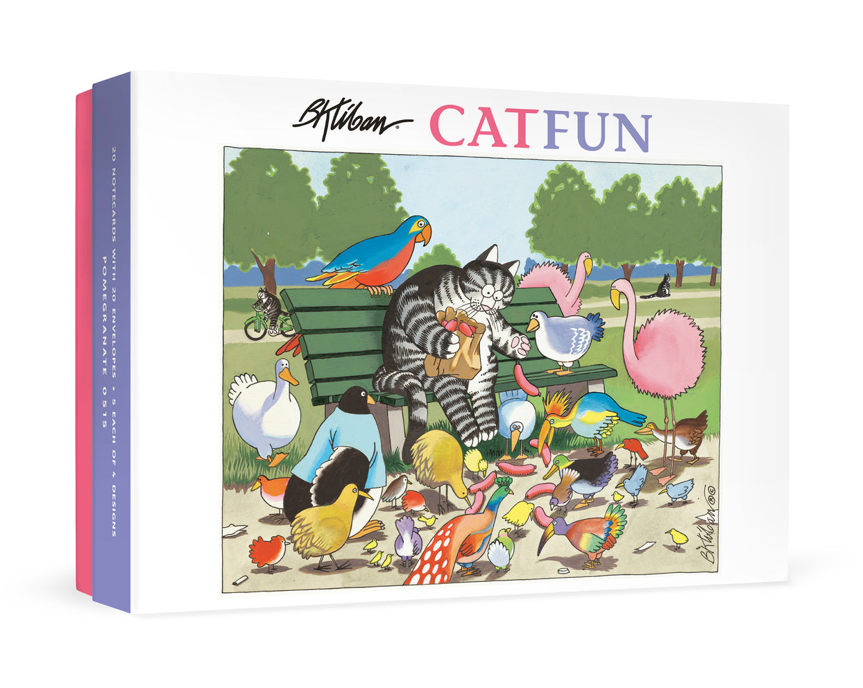 B. Kliban: CatFun Boxed Notecard Assortment Front View
