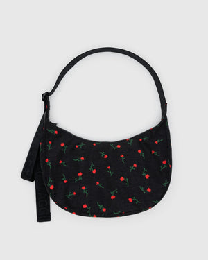 Medium Nylon Crescent Bag - Painted Wildflower - Hello World Modern Mercantile