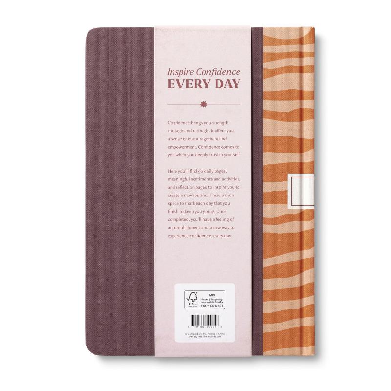 Every Day Guided Journal Confidence Back Cover