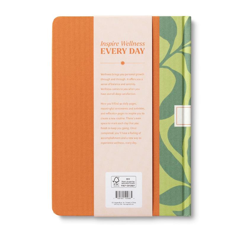 Every Day Guided Journal Wellness Back Cover