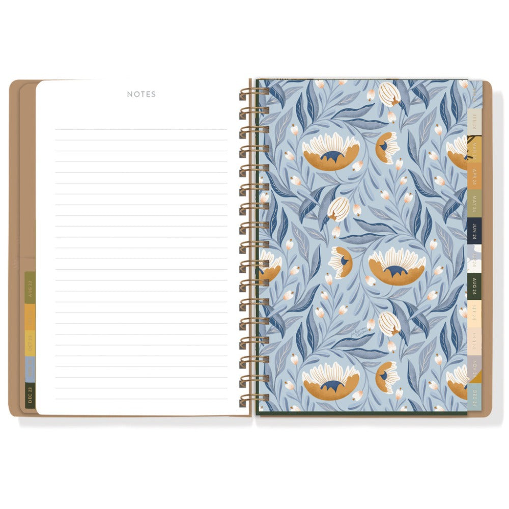 Bumble Bee 2024 17 Month Spiral Dated Planner Interior 7