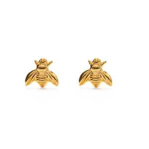 Tiny Honey Bee Stud Earrings