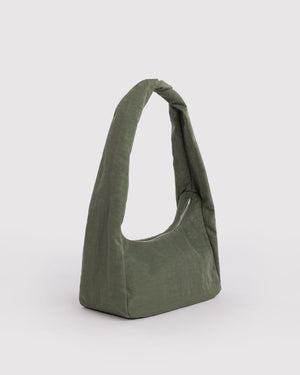 Small Nylon Meringue Bag - Caper