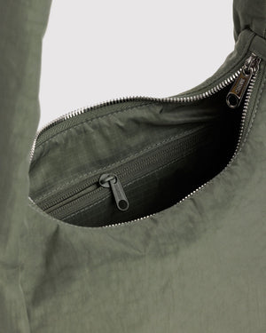 Small Nylon Meringue Bag - Caper