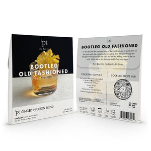 Bootleg Old Fashion - All Natural Botanicals Easy Cocktail Infusion Pack Back