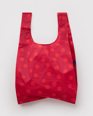 Standard Baggu Reusable Shopping Bag - Red Polka Dot