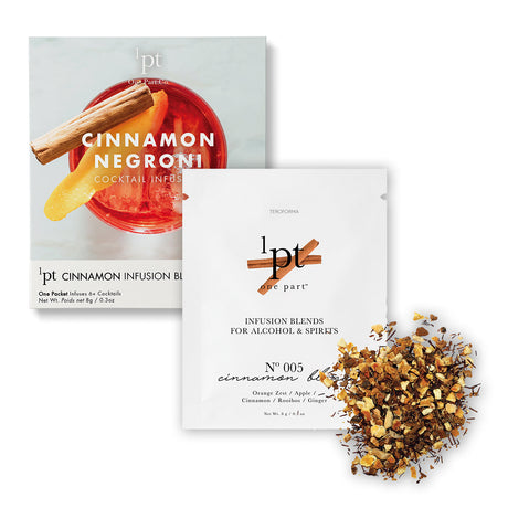 Cinnamon Negroni - All Natural Botanicals Easy Cocktail Infusion Pack