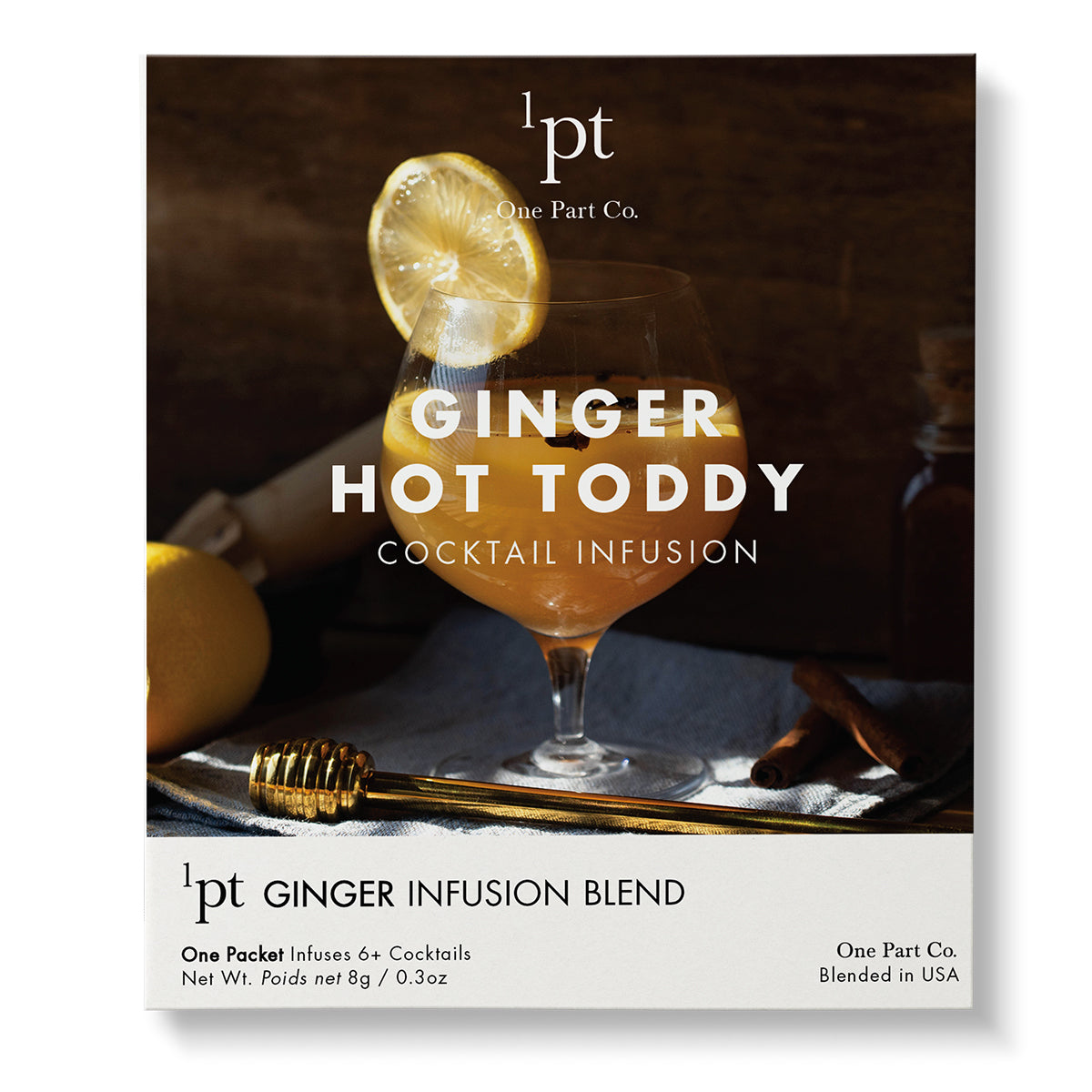 Ginger Hot Toddy - All Natural Botanicals Easy Cocktail Infusion Pack