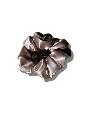 Puffy Silky Satin Oversized Scrunchie