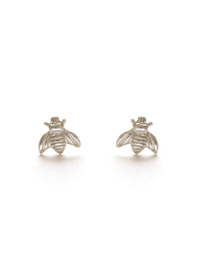 Tiny Honey Bee Stud Earrings