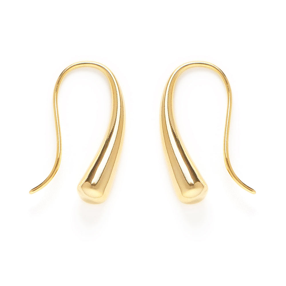 14K Gold Plated Gota Drop Earrings