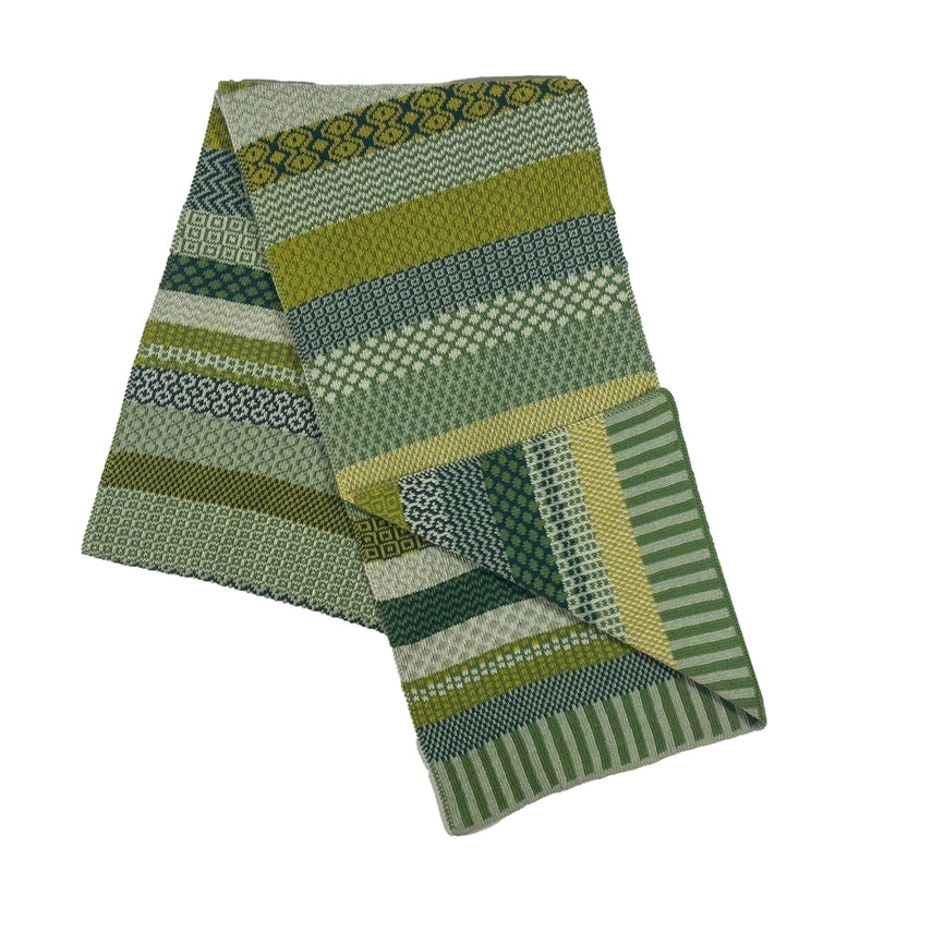 Colorful Cotton Knit Scarf