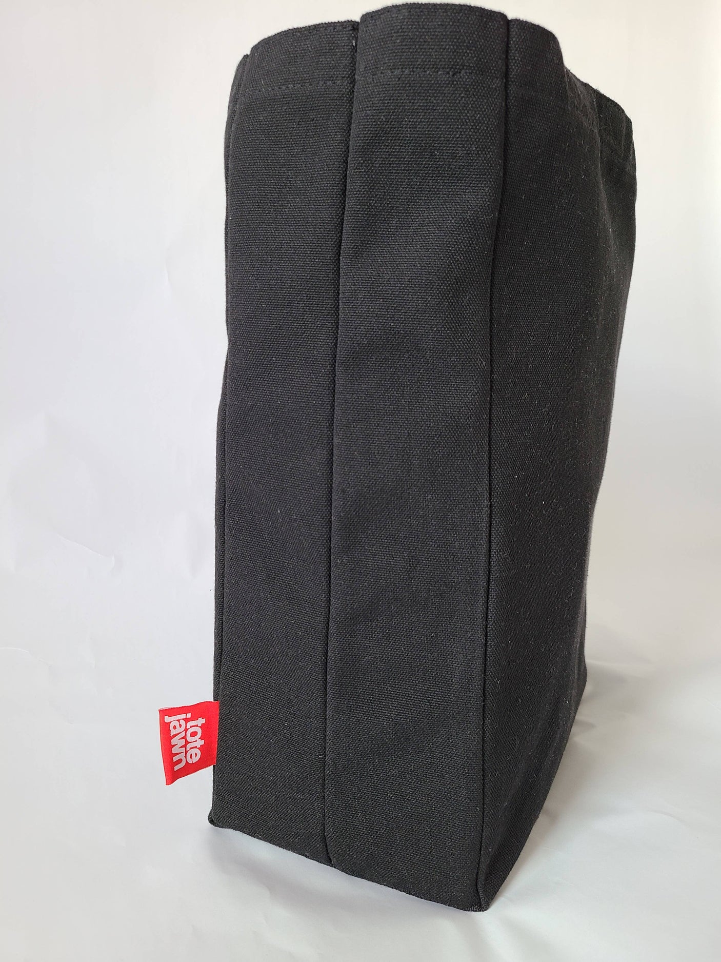 Philly Script Embroidered Black Tote Bag
