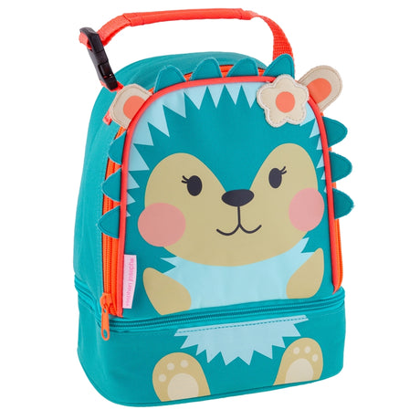 Insulated Adjustable Strap Fun Shaped Kids' Lunch Box Bag Hedgehog