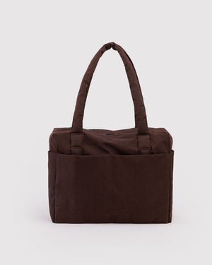 Small Cloud Carry-On Tote - Coffee