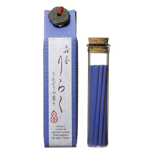 RIRAKU Japanese Incense Sticks & Holder Gift Set