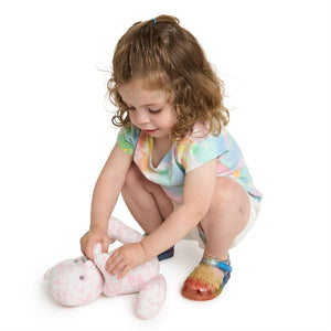 Animal Toile Patterned Teddy Bear
