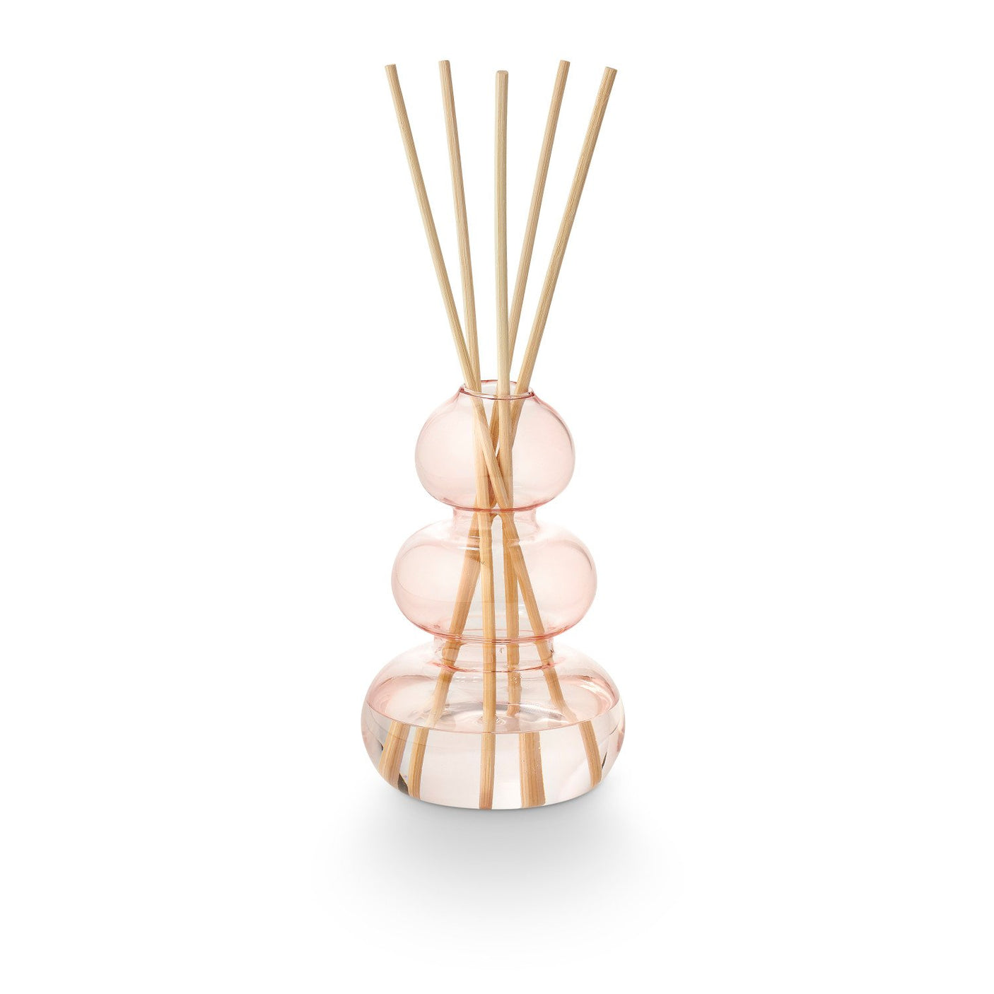 50% Off Final Sale - Memories of Popcorn Garland Pink Glass Bubble Christmas Reed Diffuser