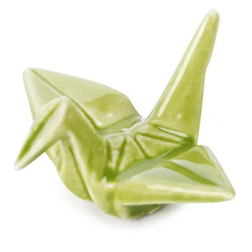 Origami Crane Porcelain Chopsticks Rest
