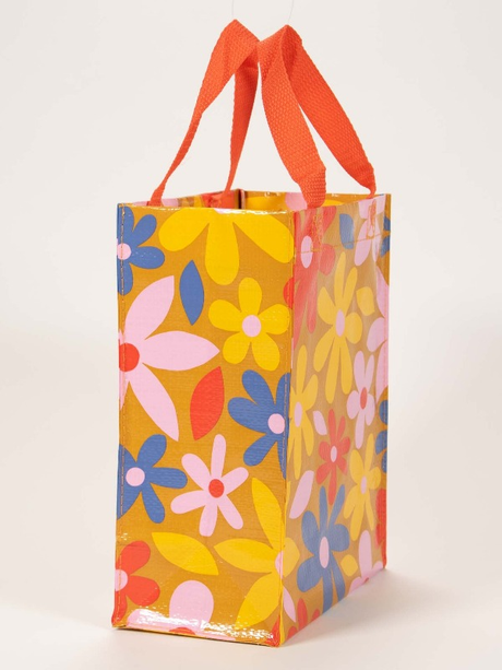 Groovy Flower Handy Tote Side View