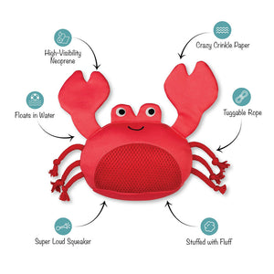 Claws Crab Floating Pool Dog Toy
