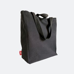Philly Script Embroidered Black Tote Bag
