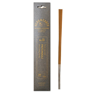 Herb & Earth Bamboo Natural Incense Sticks