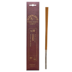 Herb & Earth Bamboo Natural Incense Sticks