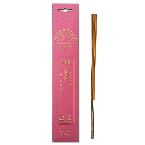 Herb & Earth Bamboo Natural Incense Sticks