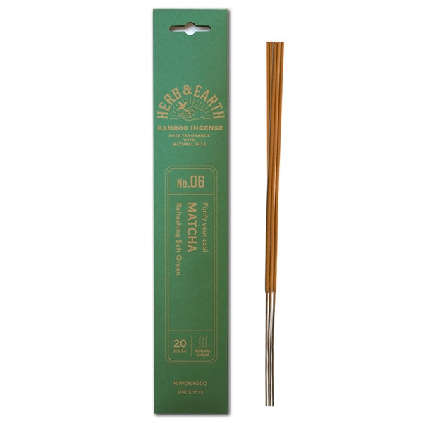 Herb & Earth Bamboo Natural Incense Sticks