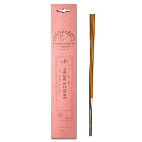 Herb & Earth Bamboo Natural Incense Sticks