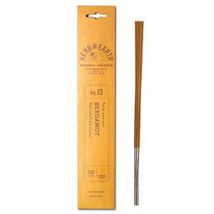 Herb & Earth Bamboo Natural Incense Sticks