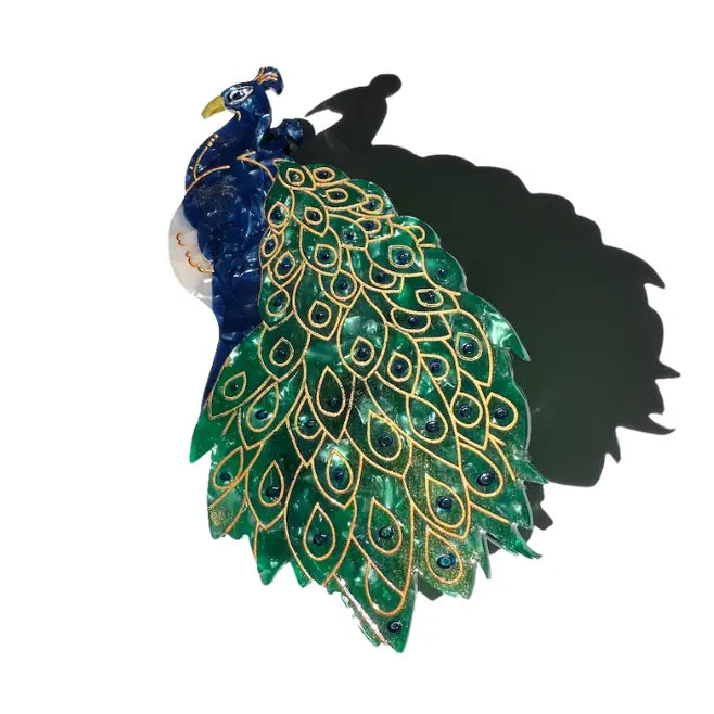Hand Painted Animal Shaped Acetate Hair Claw Clip