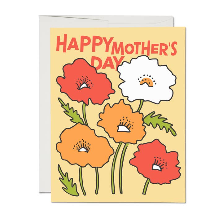 Floral Mother's Day Greeting Card