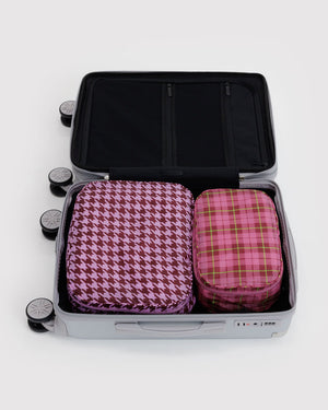 Packing Cube Set - Check Mix