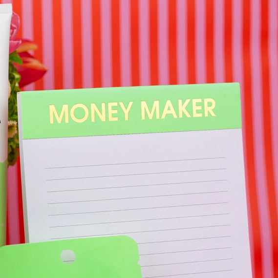 Lined Notepad - Money Maker