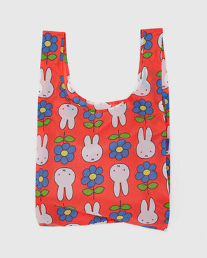 Standard Baggu Reusable Shopping Bag - Flower Miffy