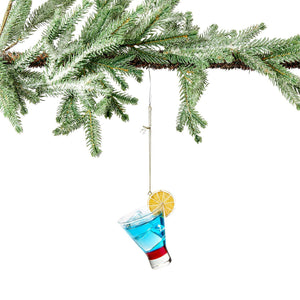 Holiday Cocktail Drink Christmas Ornament
