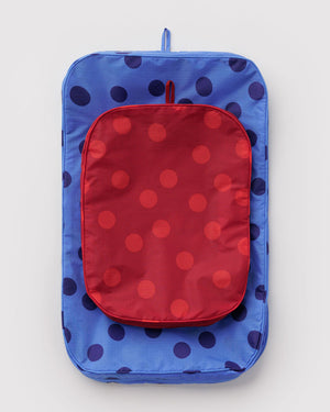 Large Packing Cube Set - Polka Dot Mix