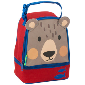 Insulated Adjustable Strap Fun Shaped Kids' Lunch Box Bag Bear