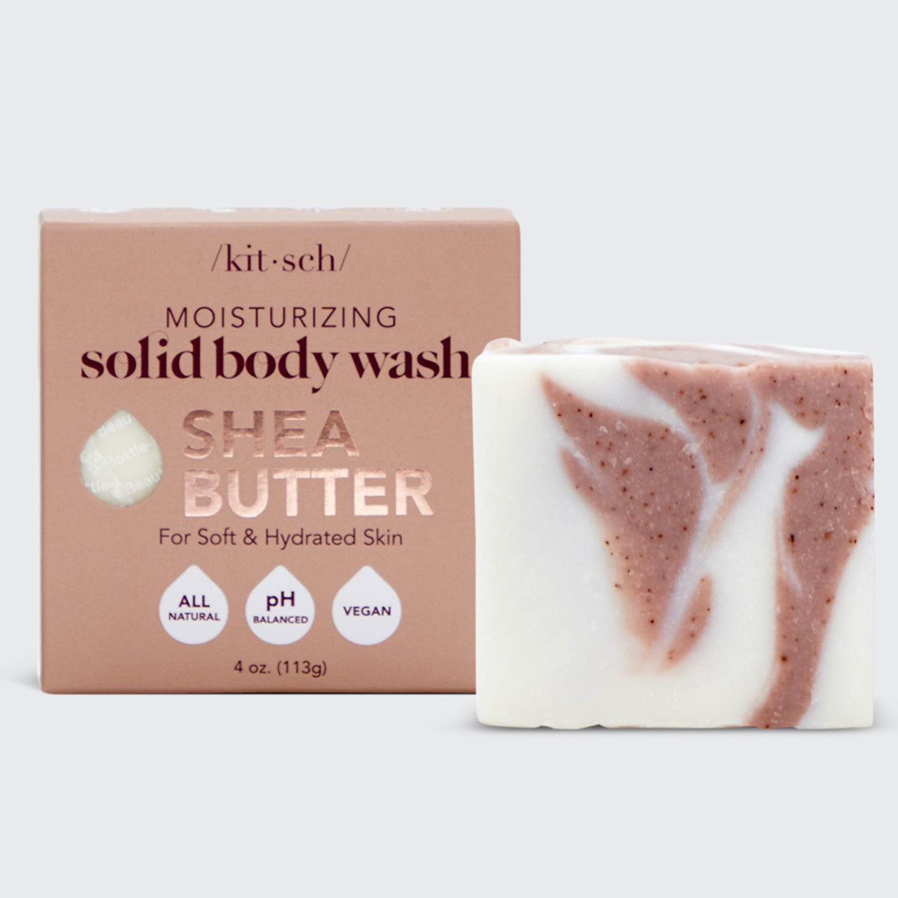 Shea Butter Exfoliating Body Wash Bar