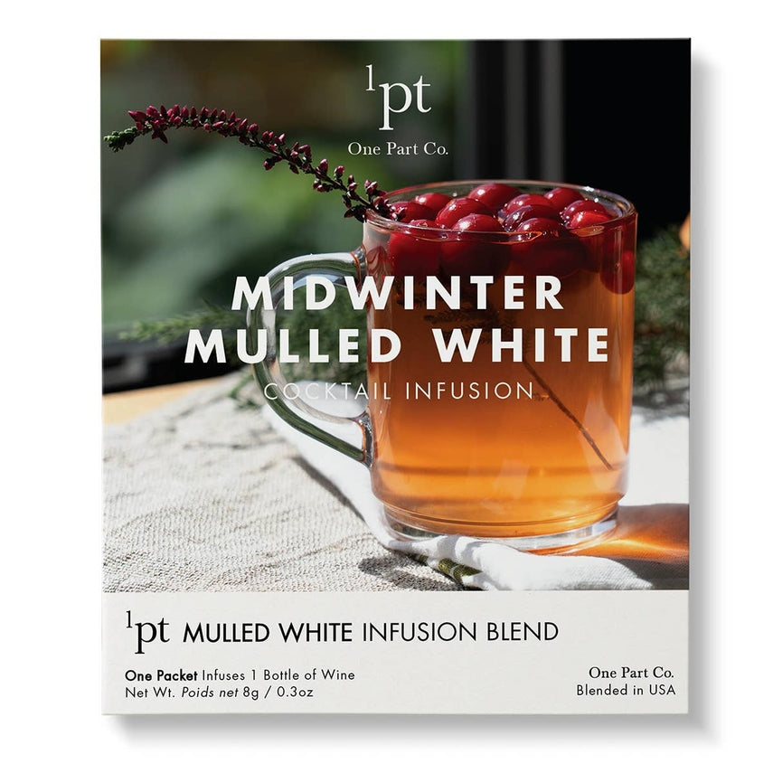 Midwinter Mulled White - All Natural Botanicals Easy Cocktail Infusion Pack (Copy)