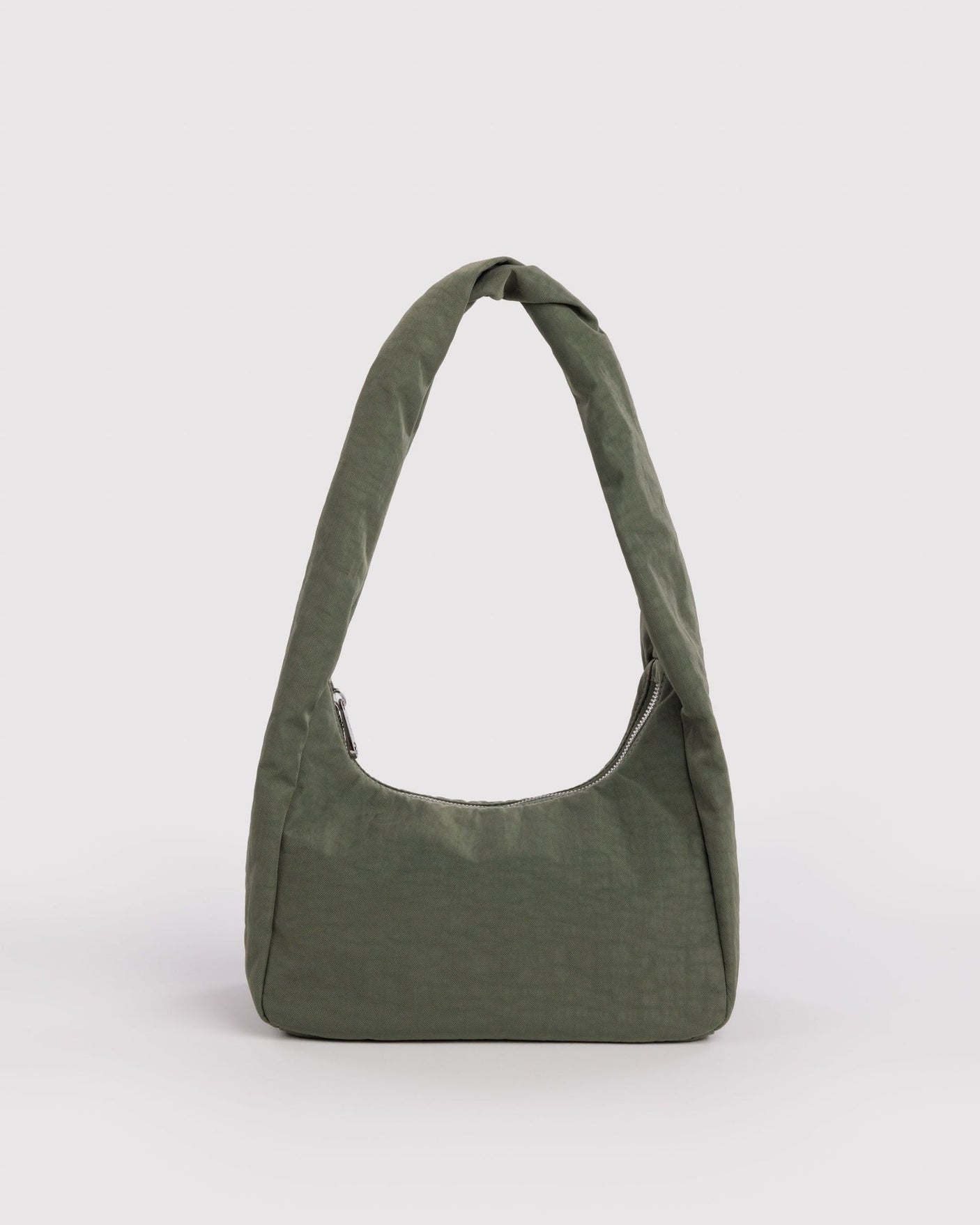 Small Nylon Meringue Bag - Caper